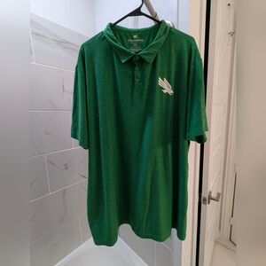 North Texas Mean Green Colosseum Green Polo Shirt